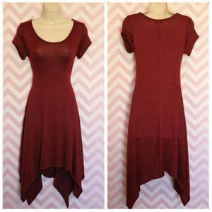 Asymmetrical Boho Dress Size M New